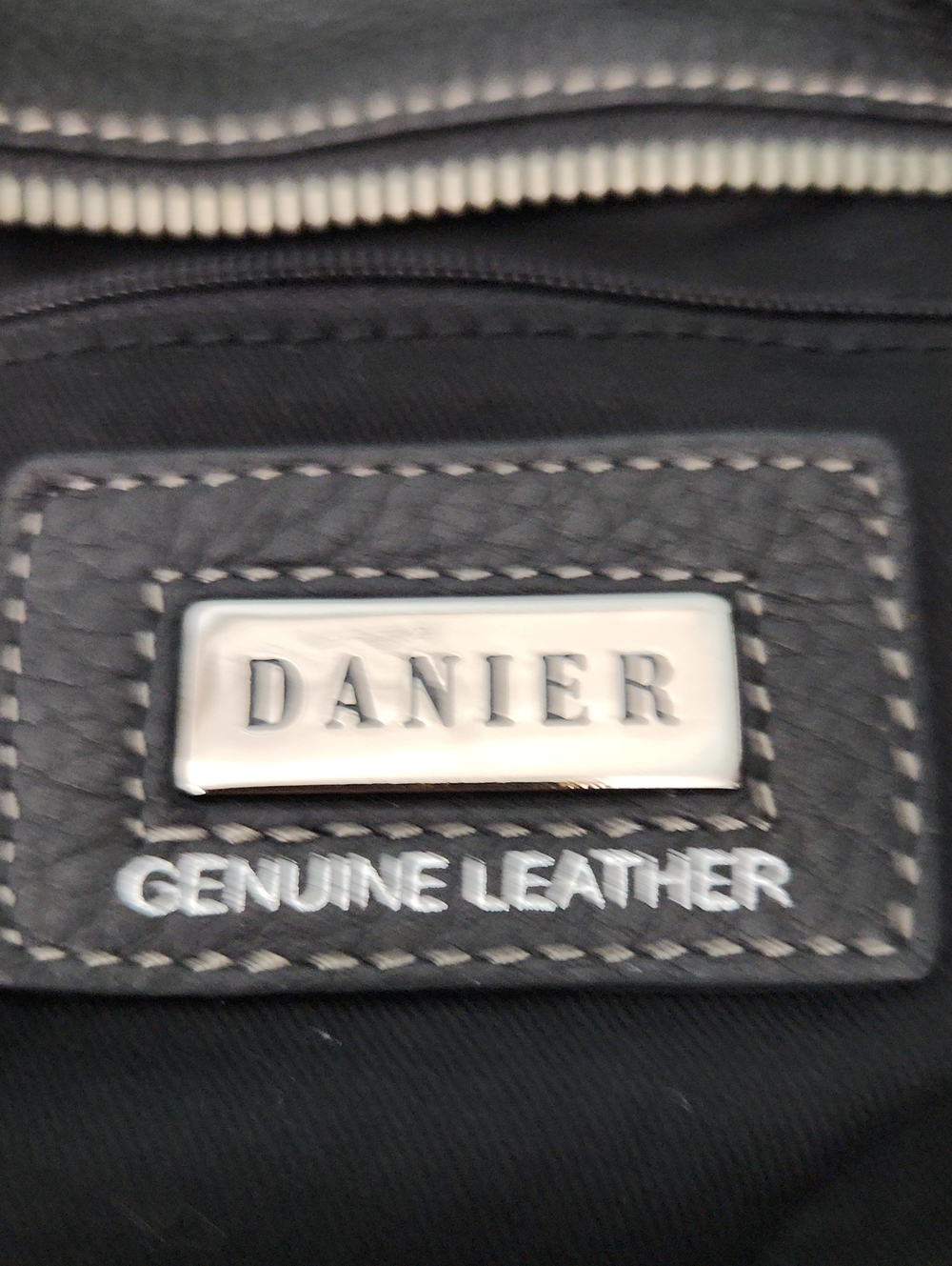 Danier Black Pebble leather mini bag